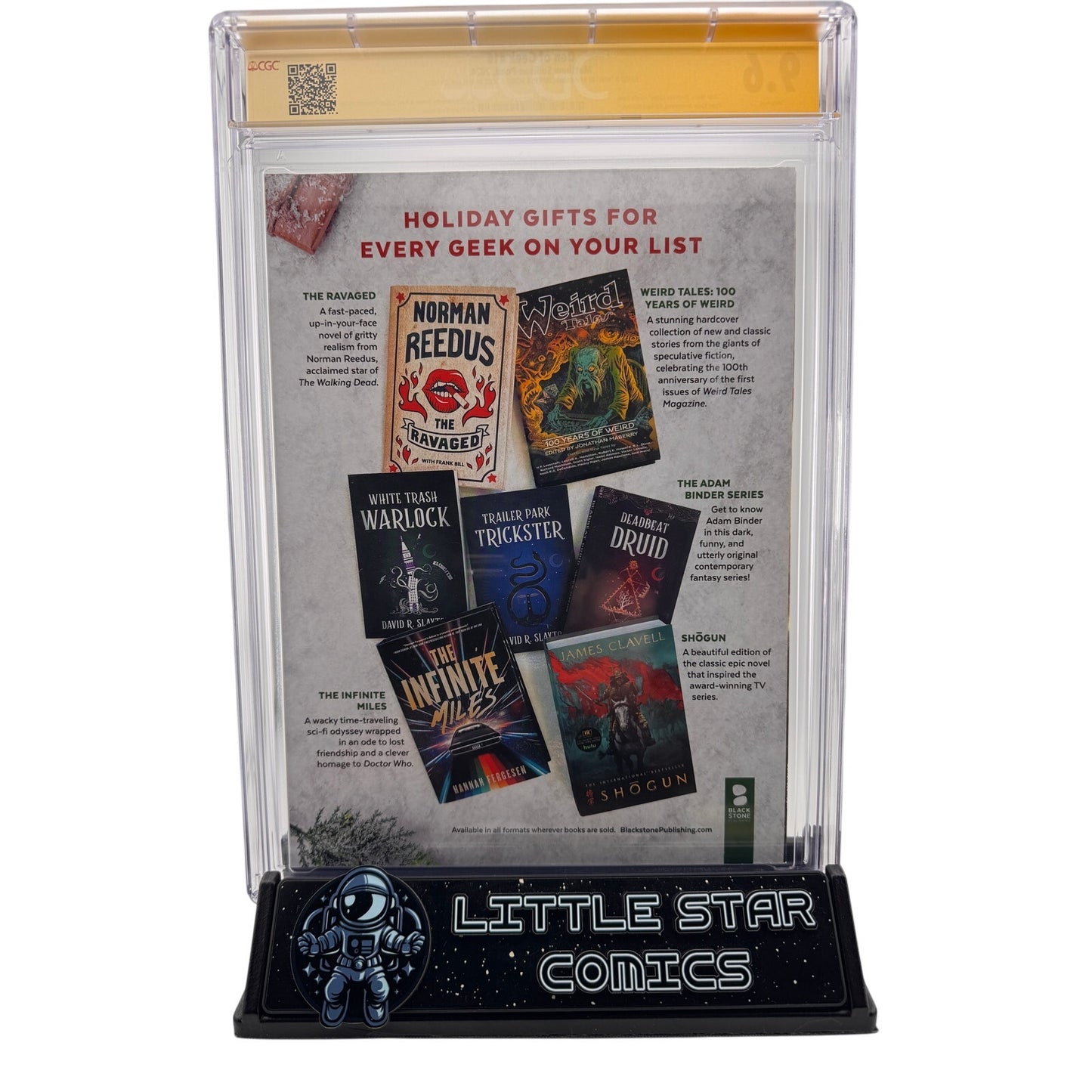Celeb Den of Geek #16 CGC 9.6 - Signed by Ravi Cabot-Conyers & Jude Law