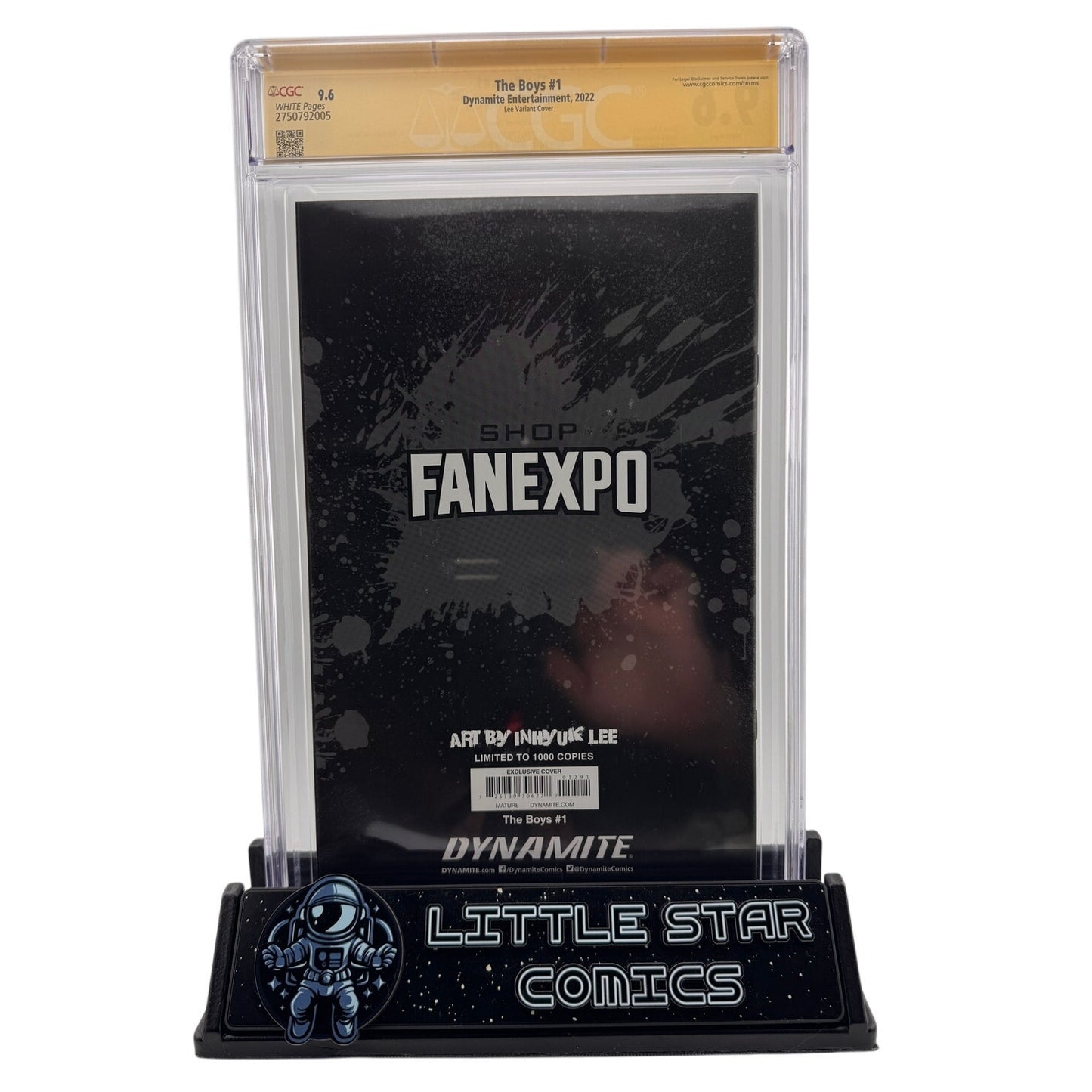 The Boys #1 CGC 9.6 SS InHyuk Lee Fan Expo Exclusive Variant