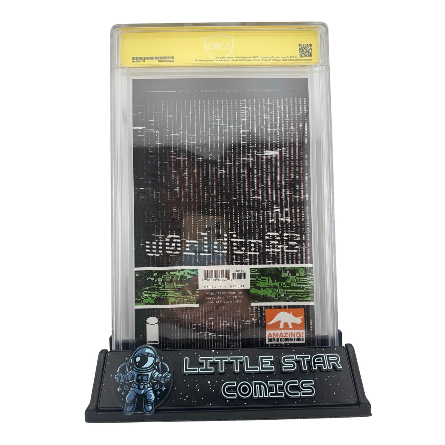 W0rldtr33 #1 - CBCS 9.8 - Amazing Comic Con Exclusive