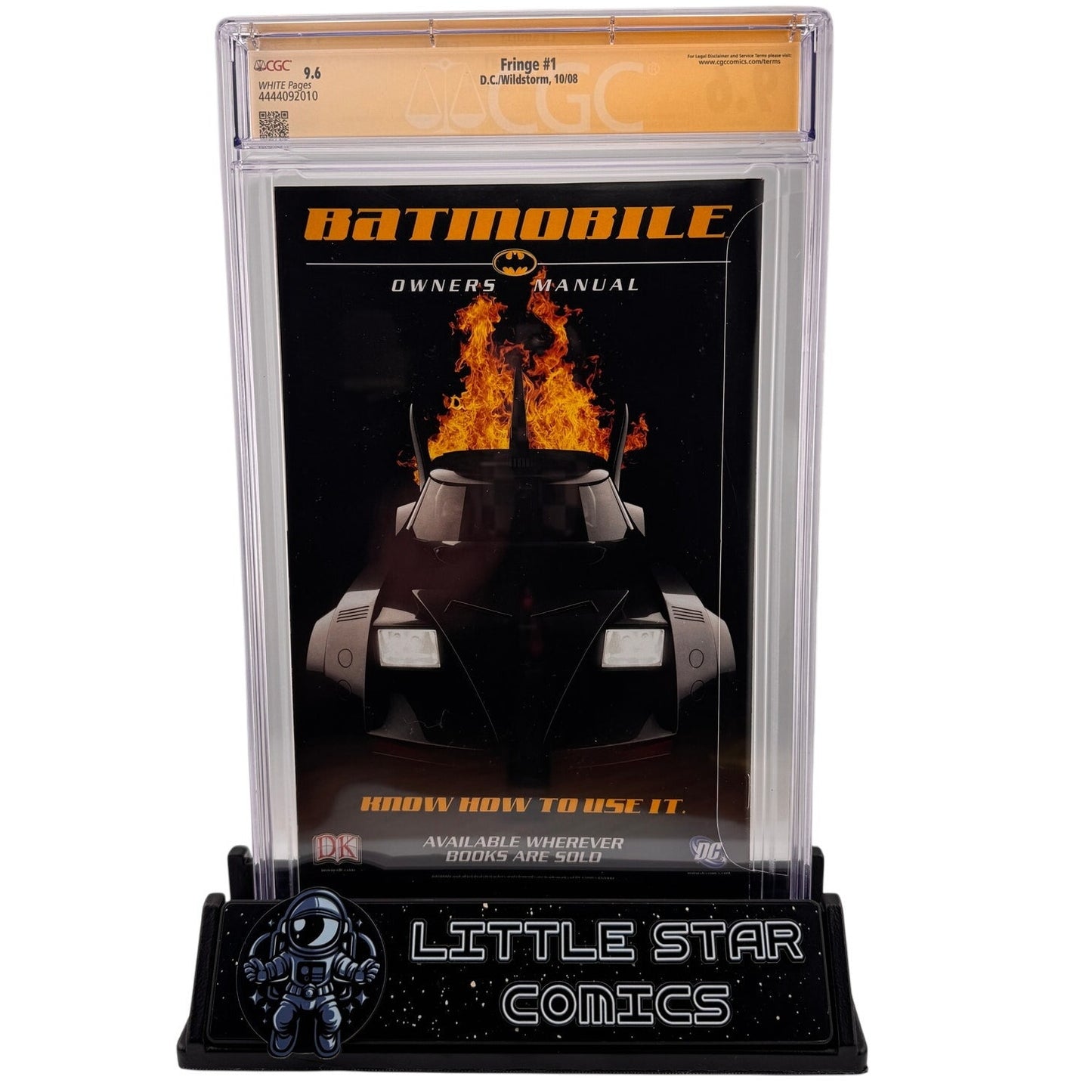 Fringe #1 – CGC Signature Series 9.6 – Signed by Shawn Ashmore