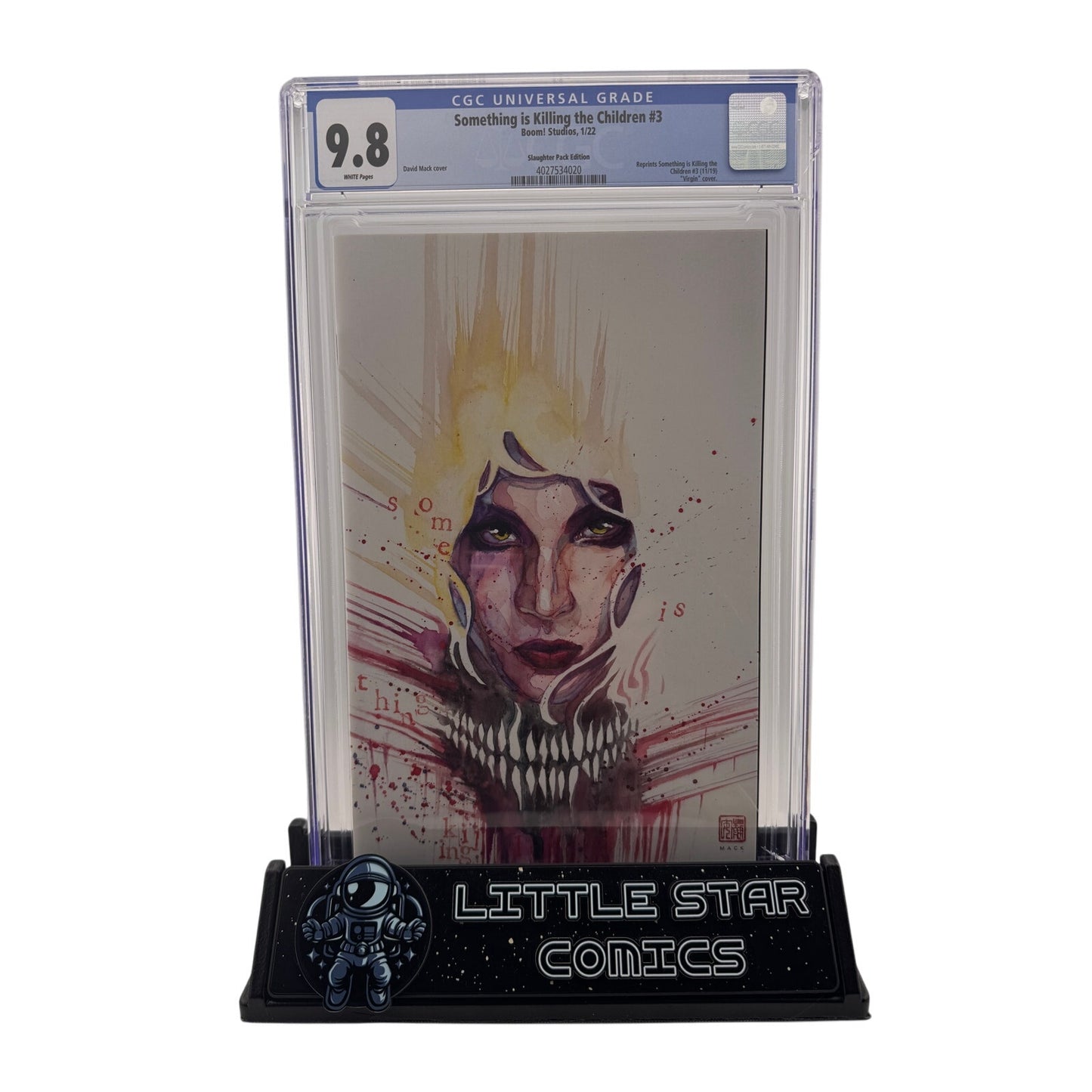 Something is Killing the Children #3 CGC 9.8 - CASE CRACK - David Mack
