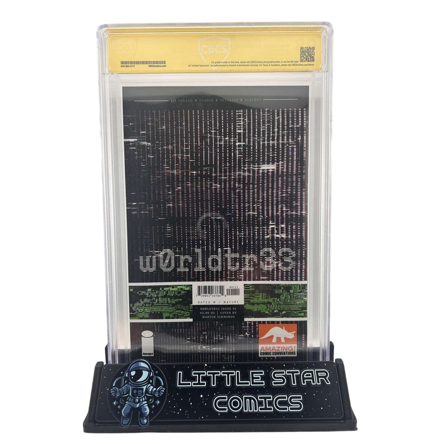 W0rldtr33 #1 CBCS 9.8 SS x3 Tynion Blanco Simmonds Amazing Con Variant