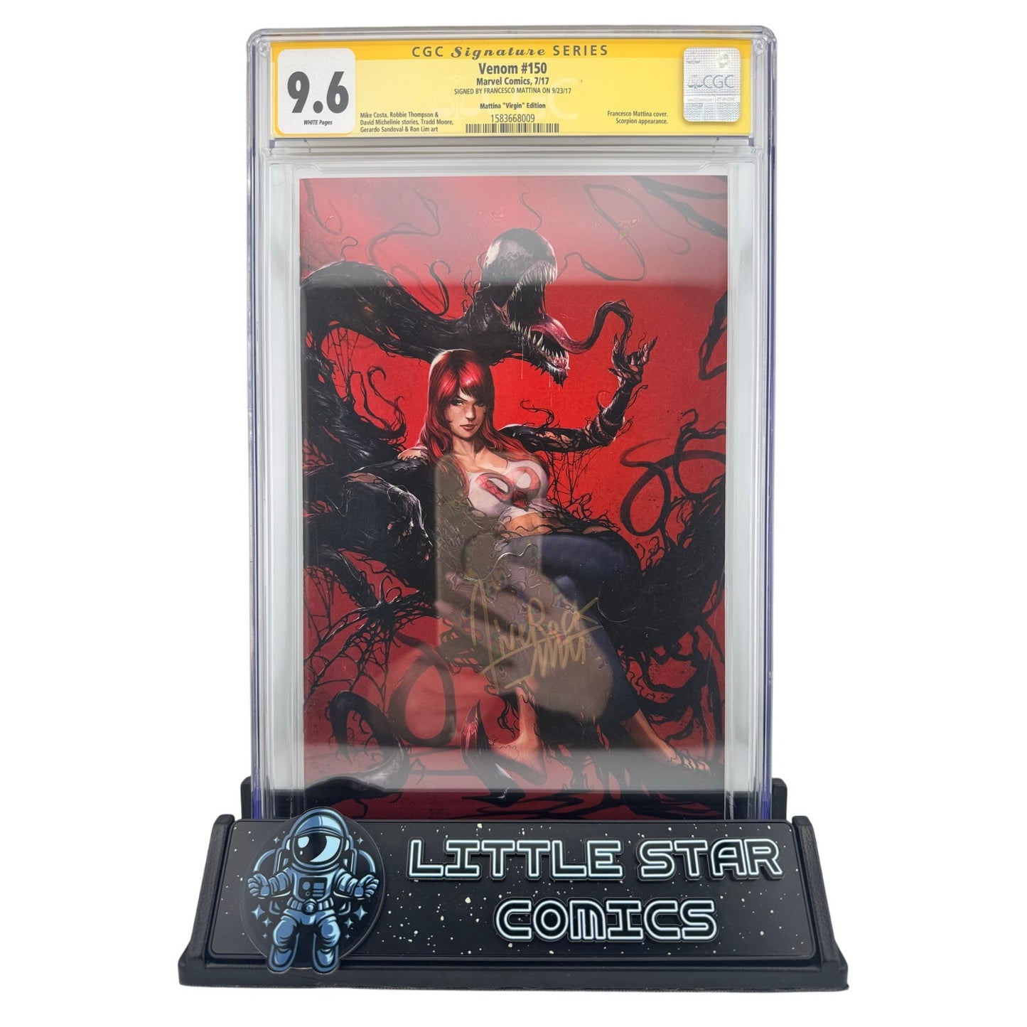Venom #150 - CGC 9.8 - Signed Francesco Mattina
