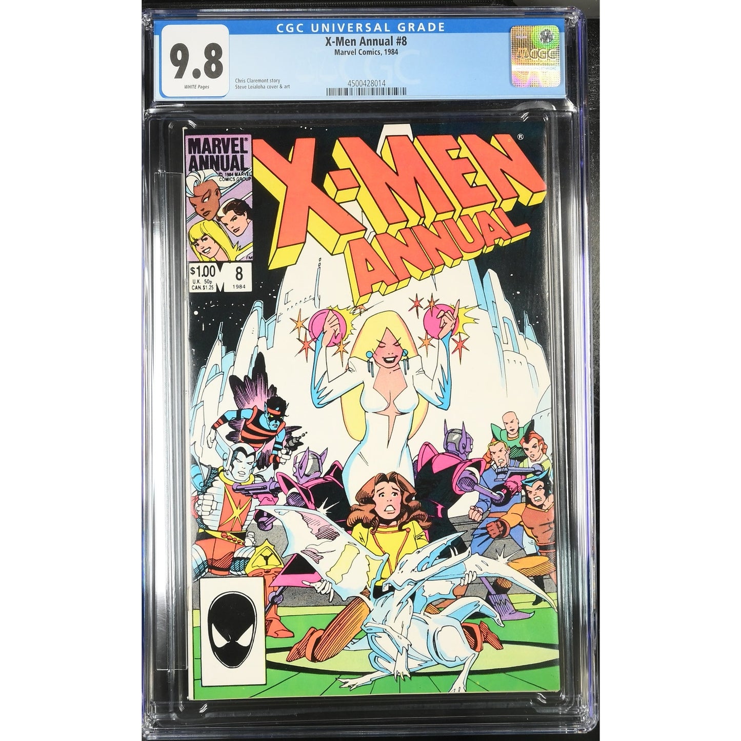 X-Men Annual #8 - CGC 9.8 - Claremont Story
