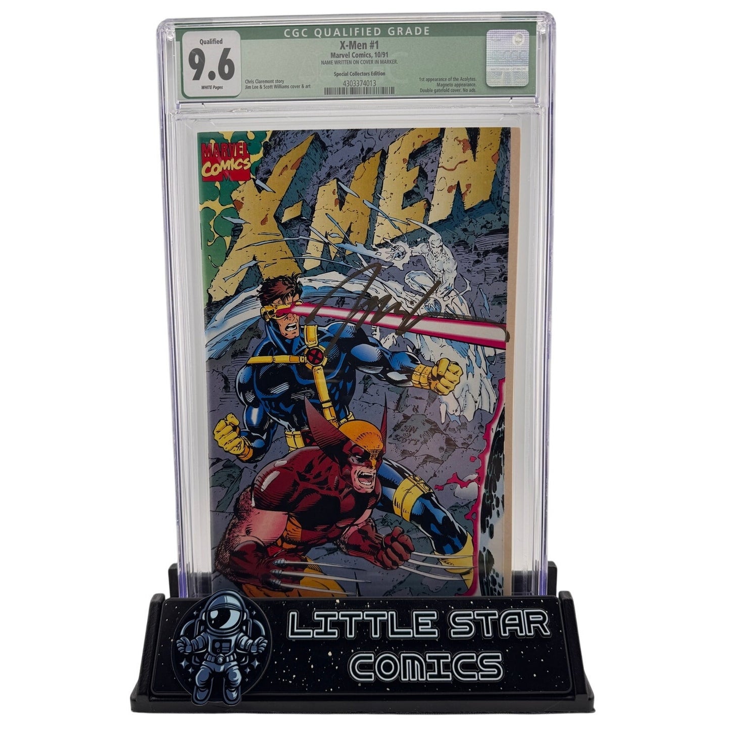 X-Men #1 CGC SS 9.6 - Signed by Jim Lee