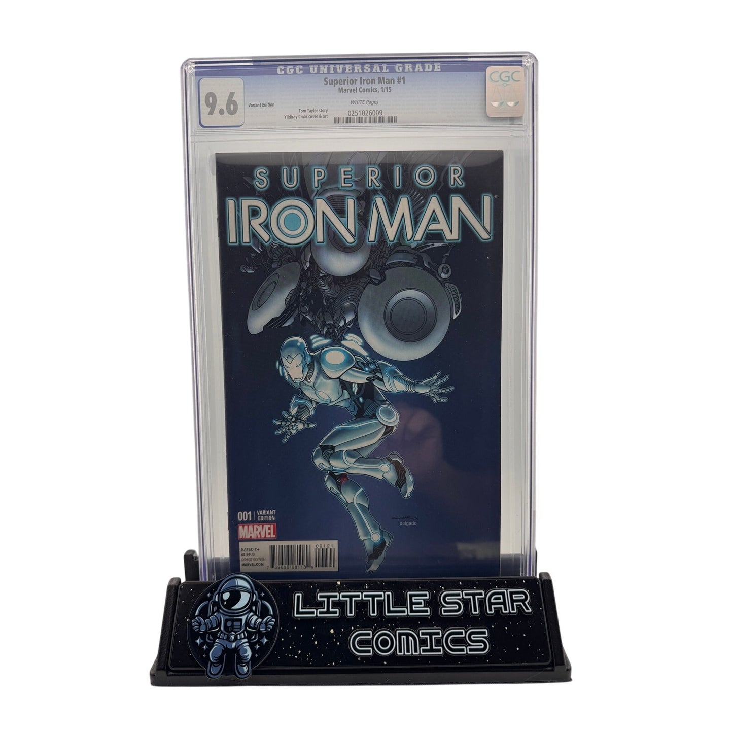 Superior Iron Man #1 CGC 9.6 - Yildiray Cinar Variant Cover
