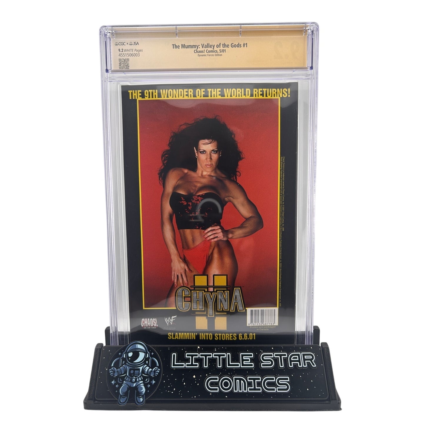 The Mummy Valley of the Gods #1 CGC SS 9.2 Marv Wolfman Signed