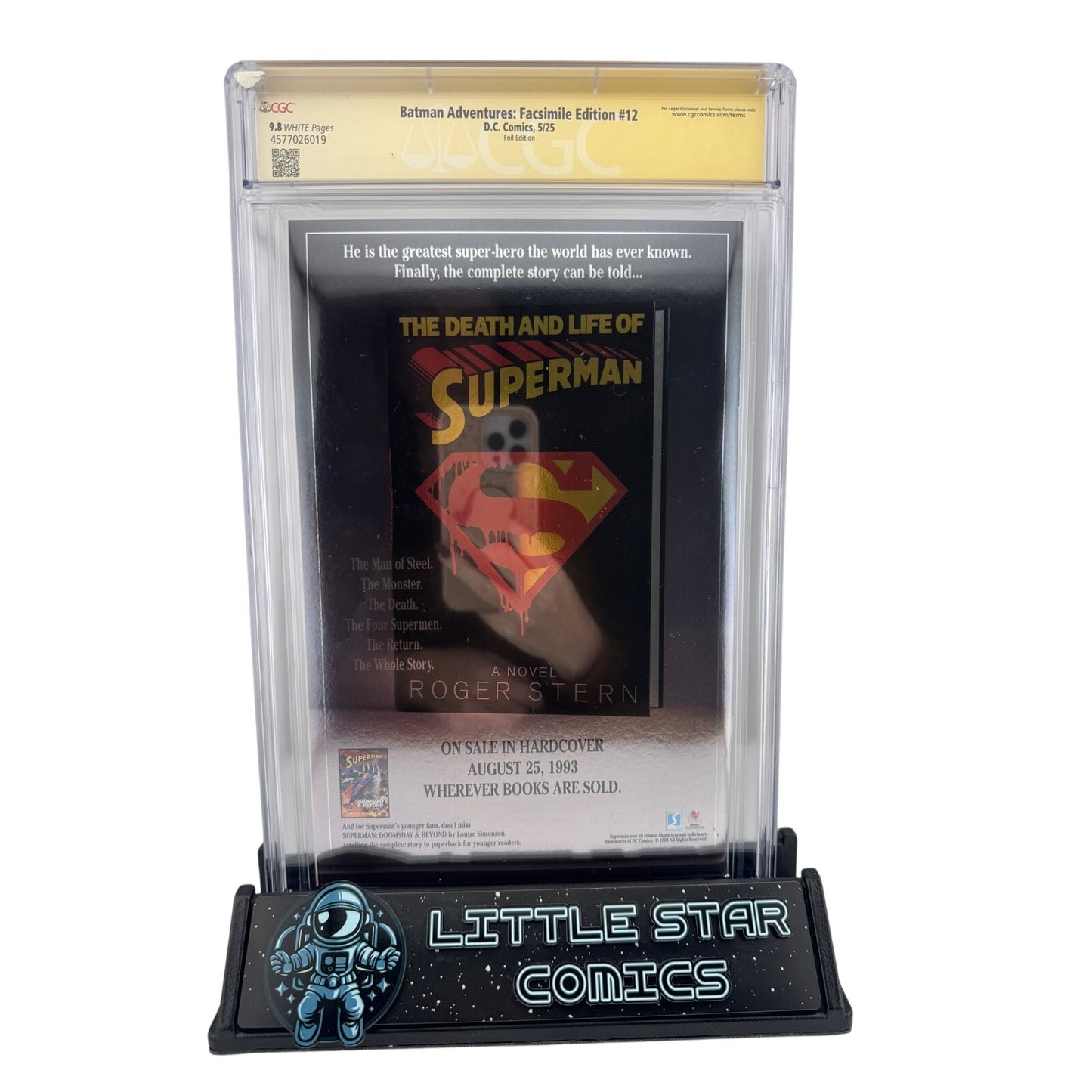 Batman Adventures: Foil Edition #12 (2025) - CGC 9.8 - Signed Rick Burchett
