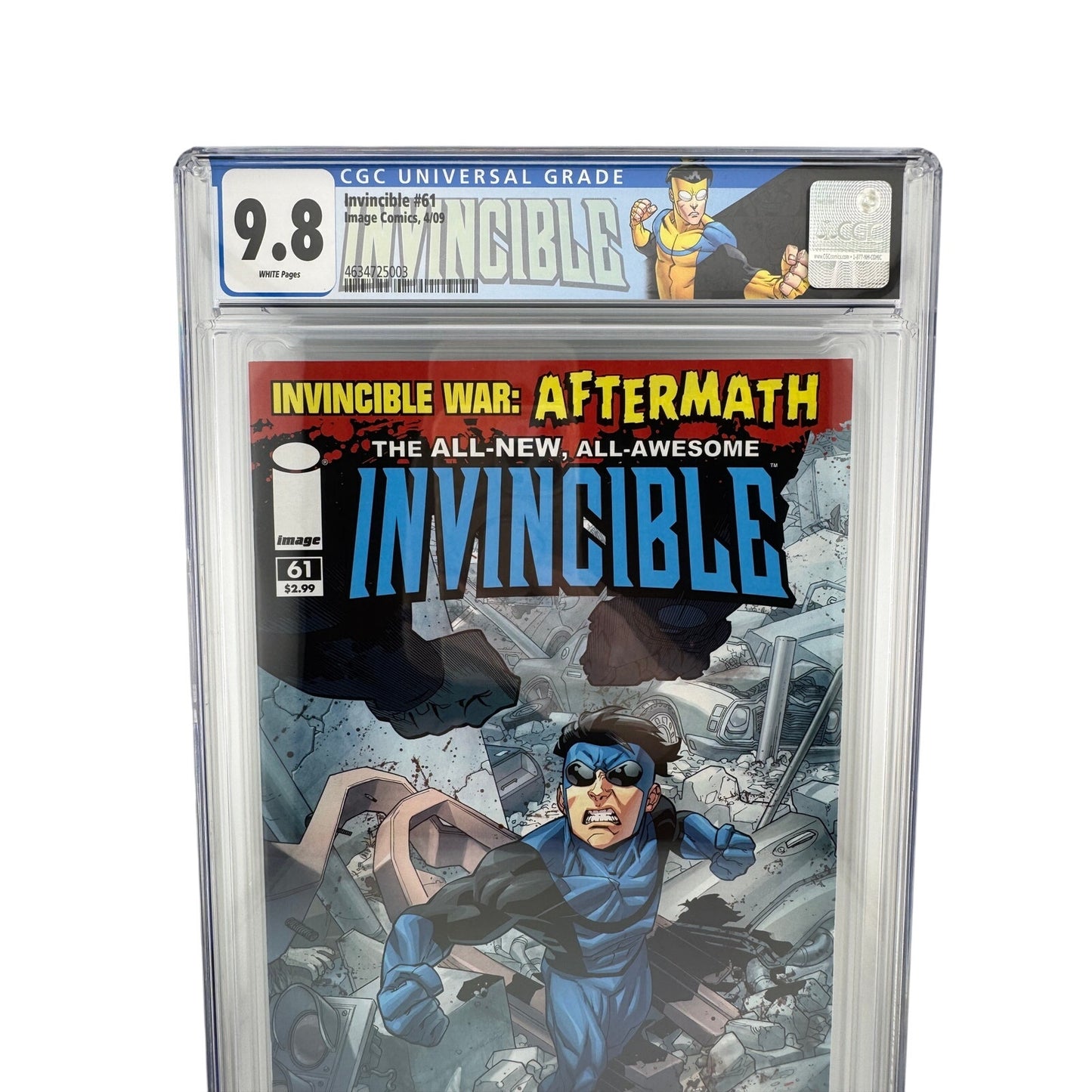 Invincible War: Aftermath #61 (2009) - CGC 9.8 - 1st Appearance of Conquest
