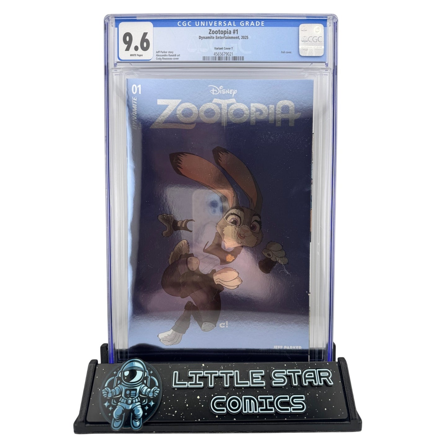 Zootopia #1 (2025) - CGC 9.6 - Variant Cover T Foil