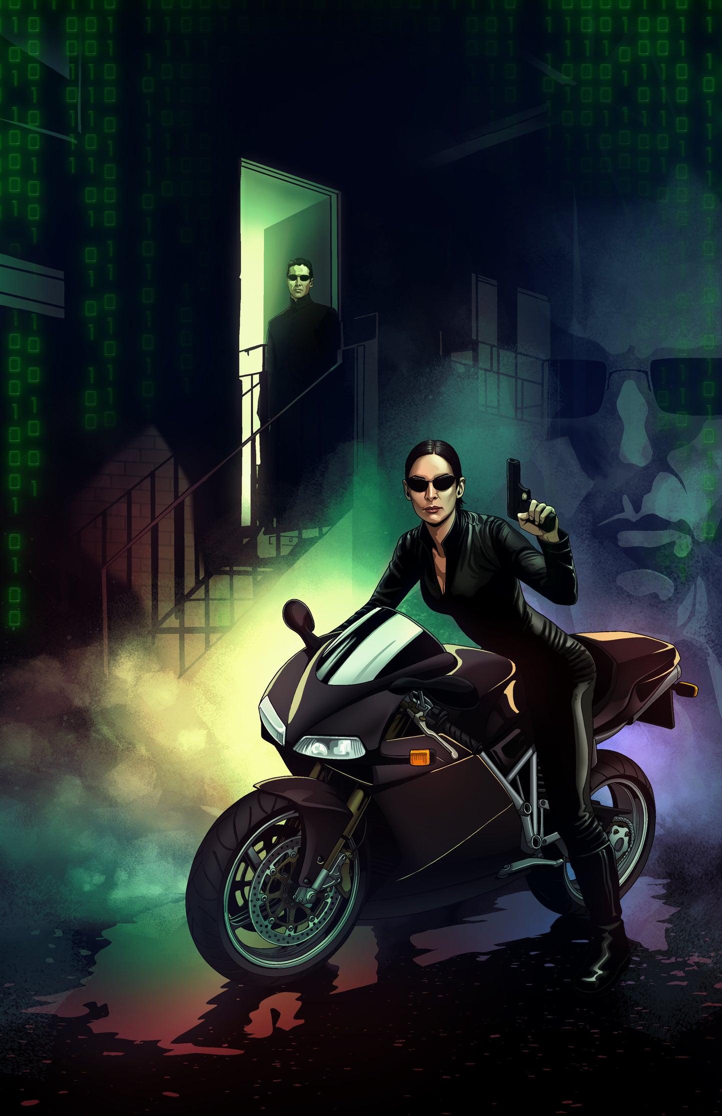 SpaceCon Exclusive Comic Book! Matrix Cover - Purple Rain Homage - Javan Jordan