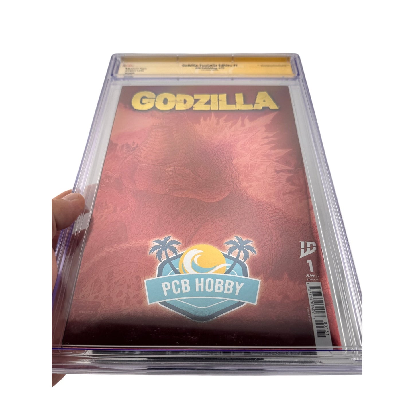 Godzilla: Facsimile Edition #1 β CGC SS 9.8 β Signed by Josh Lyman