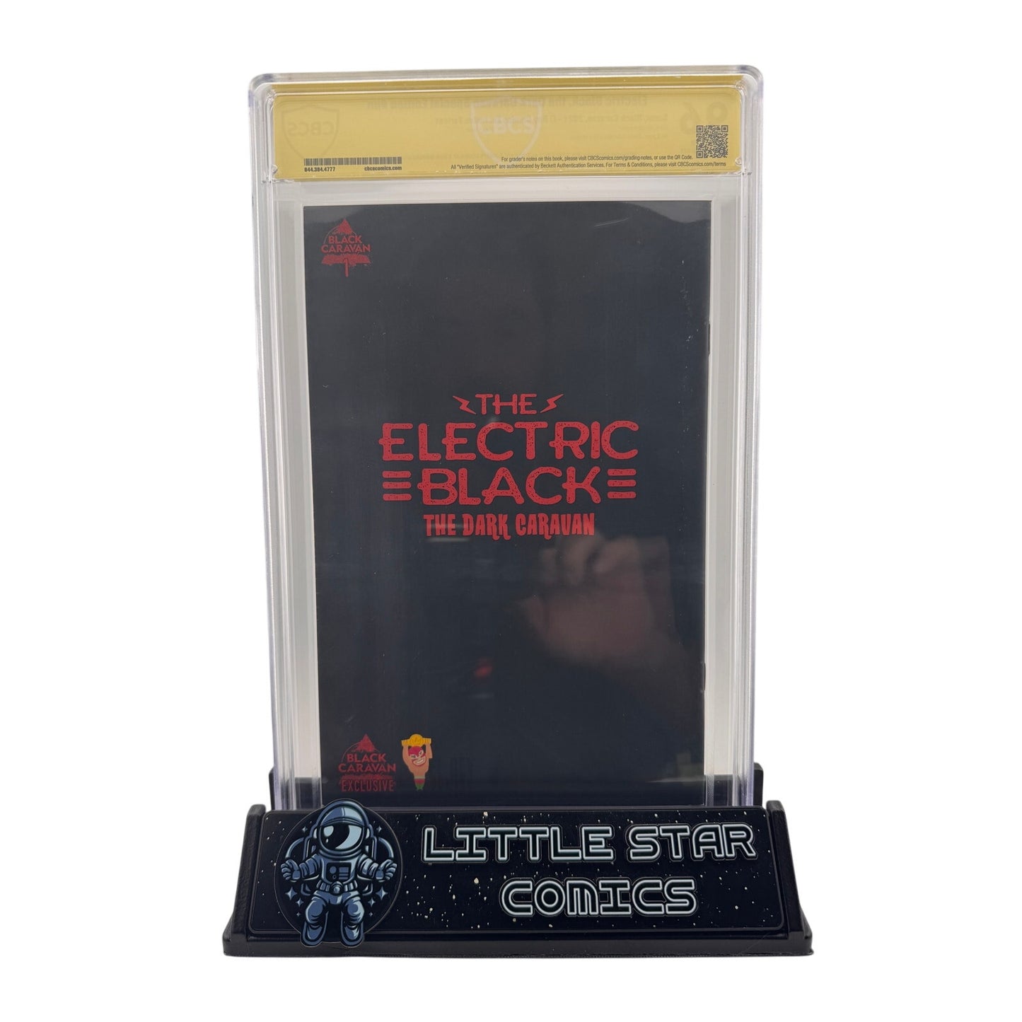 Electric Black: The Dark Caravan #nn 9.6 Signed Sienkiewicz, Schmalke, Woodall