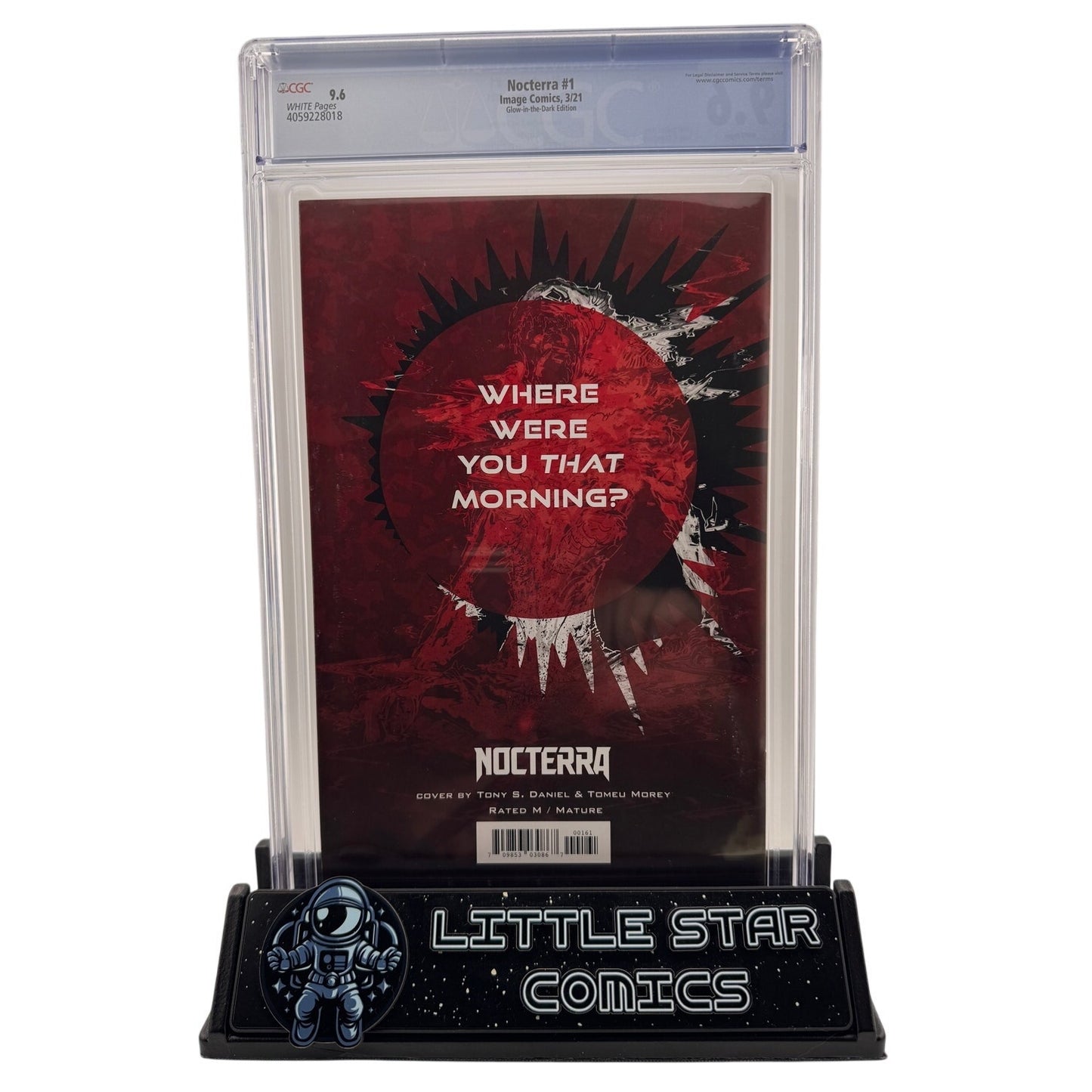 Nocterra #1 – CGC 9.6 – Glow-in-the-Dark – Image 2021 – Snyder & Daniel