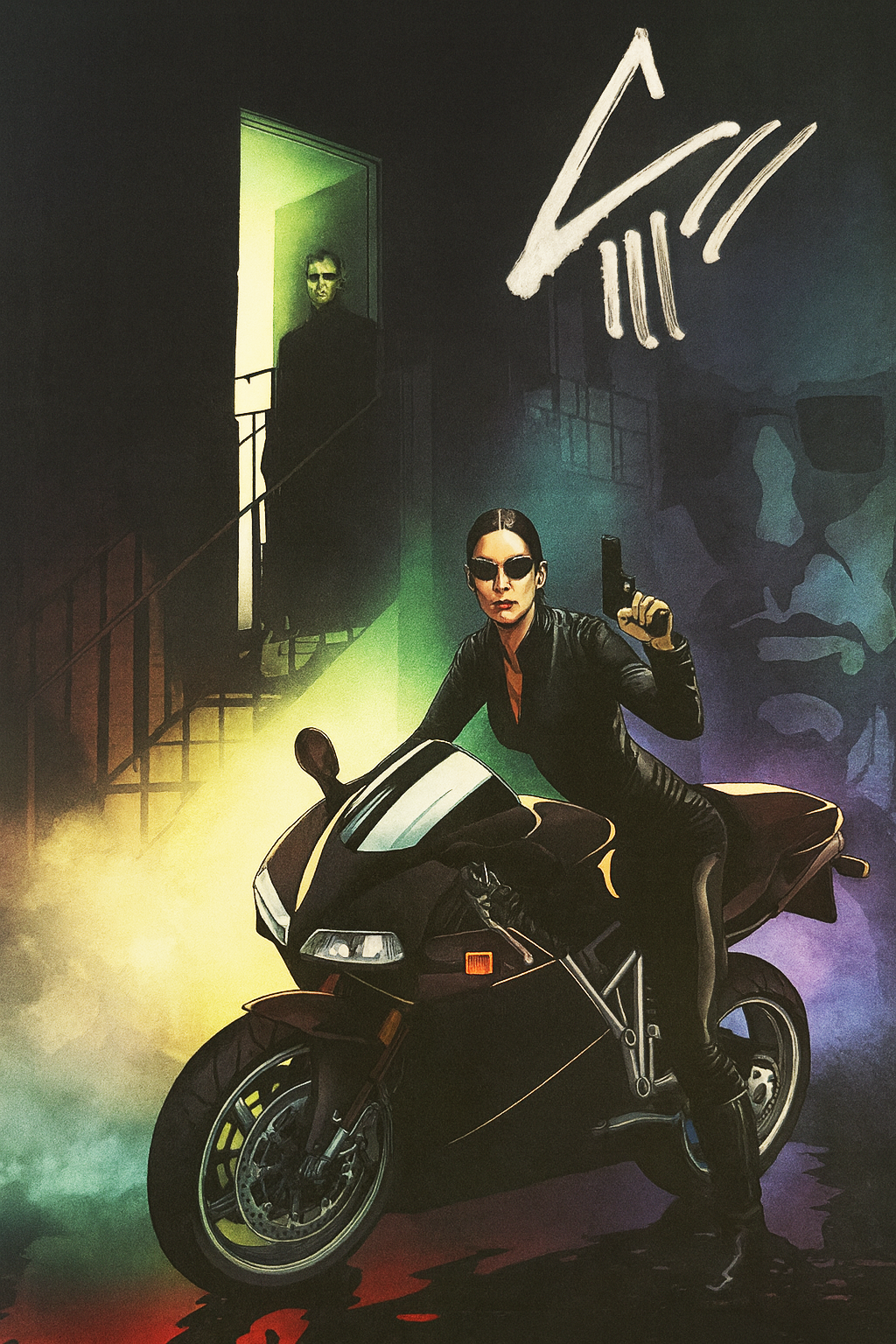 SpaceCon Exclusive Comic Book! Matrix Cover - Purple Rain Homage - Javan Jordan