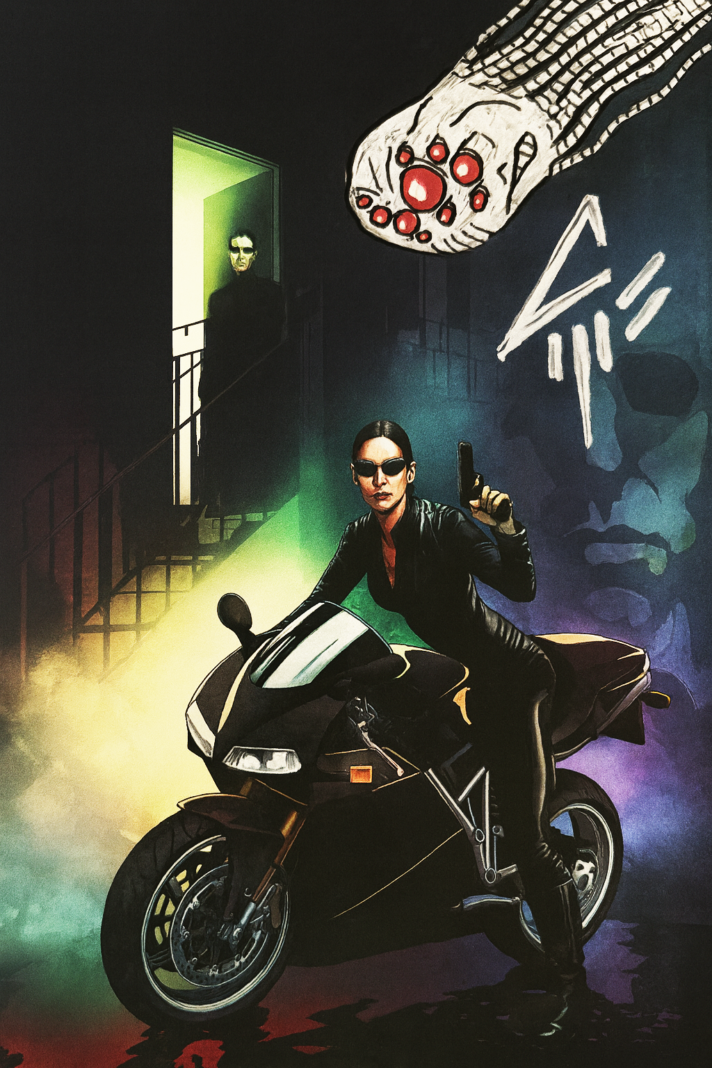 SpaceCon Exclusive Comic Book! Matrix Cover - Purple Rain Homage - Javan Jordan