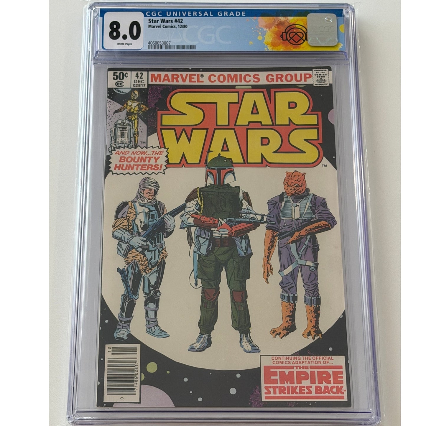 Star Wars #42 8.0 CGC Universal Grade