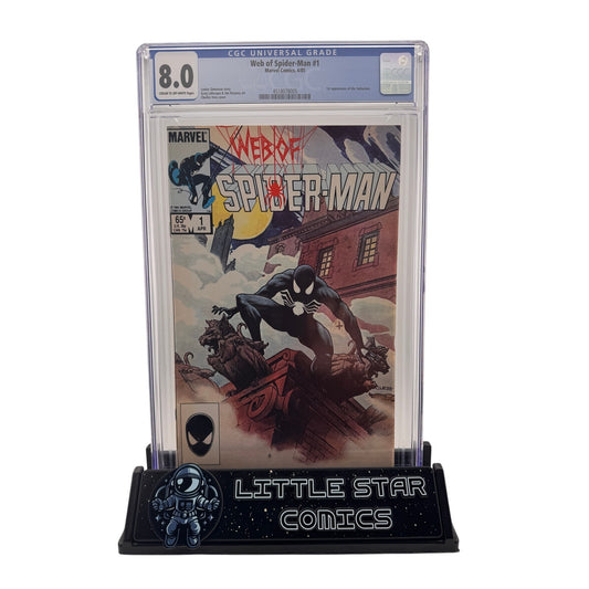 Web of Spider-Man #1 CGC 8.0 - 1st Appearance of the Vulturions