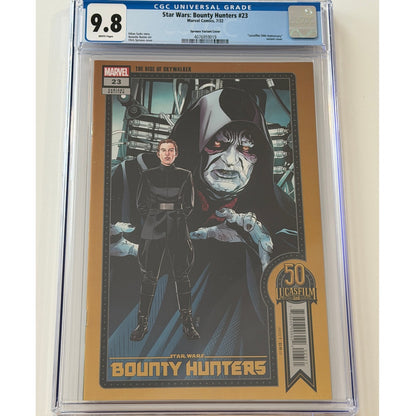 Star Wars: Bounty Hunters #23 9.8 CGC Universal Grade Sprouse Variant Cover