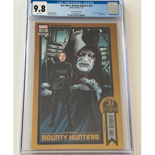 Star Wars: Bounty Hunters #23 9.8 CGC Universal Grade Sprouse Variant Cover
