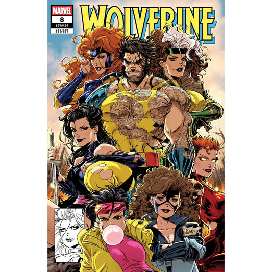 Wolverine #8/400 Afshari Comics Exclusive Kaare Andrews Variant