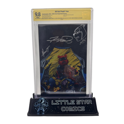 All Out Pooh? #nn CBCS 9.8 - Signed by Perez, Forney & Mychaels - Metal Variant