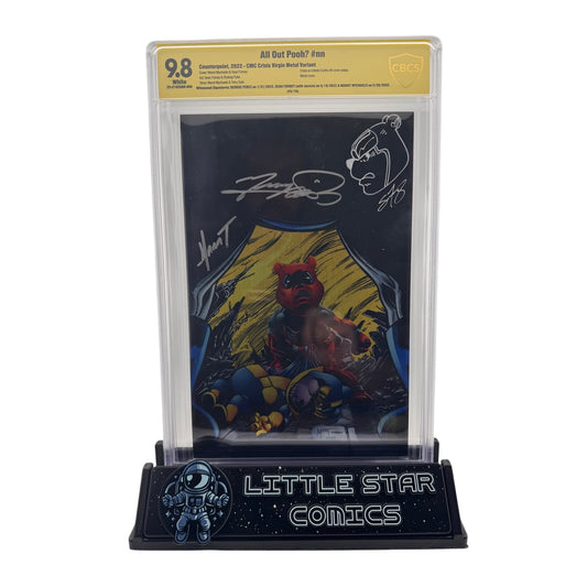 All Out Pooh? #nn CBCS 9.8 - Signed by Perez, Forney & Mychaels - Metal Variant