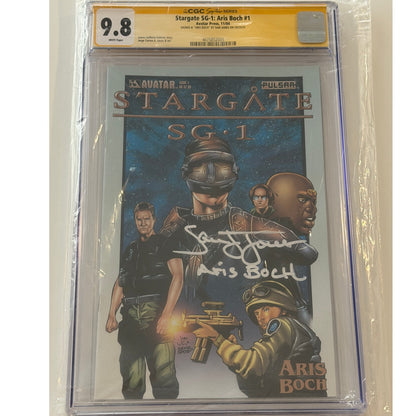 Stargate SG-1: Aris Boch 9.8 CGC S.S. "ARIS BOCH" by SAM JONES