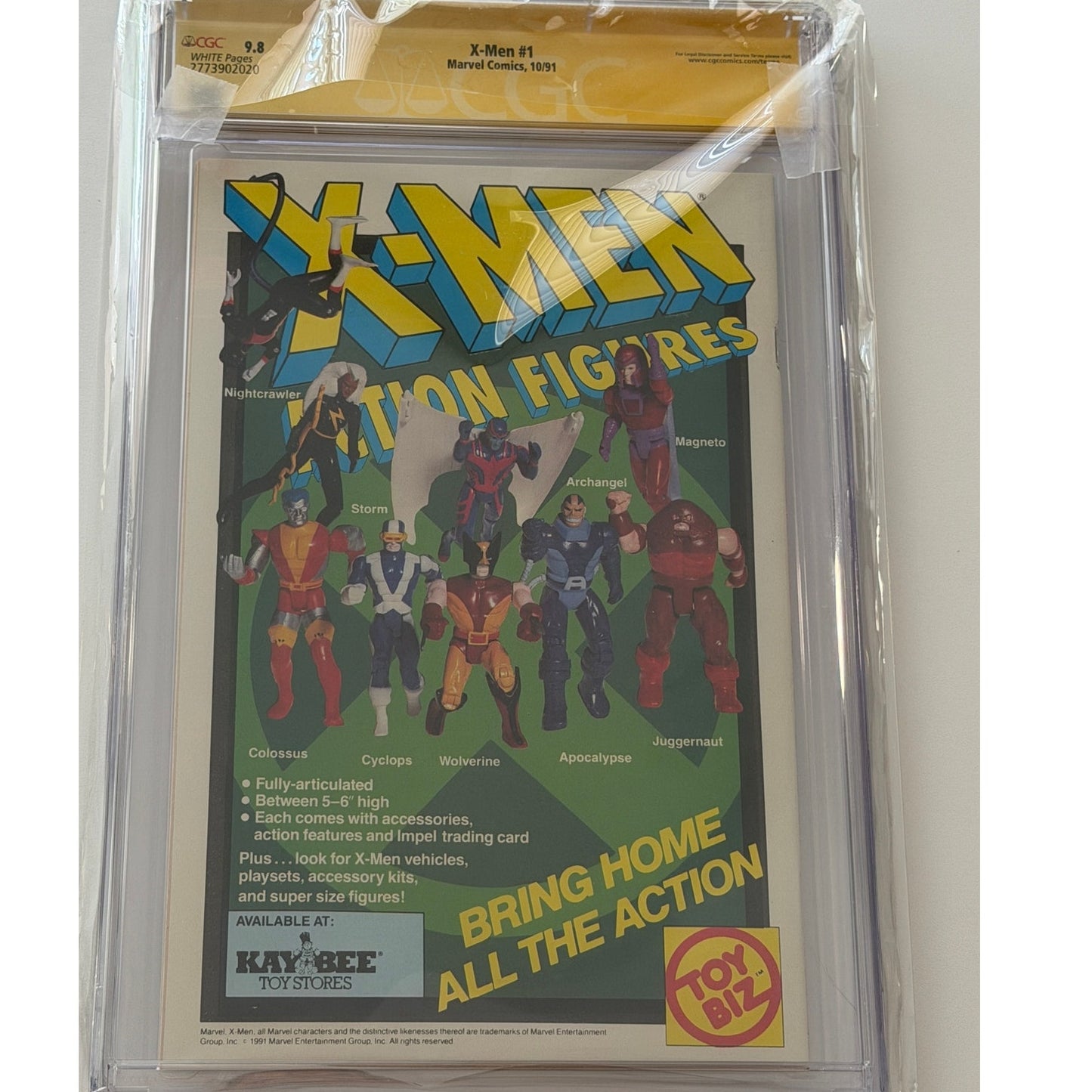 X-Men #1 9.8 CGC S.S. KELSEY GRAMMER
