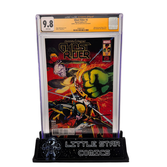 Ghost Rider #4 – CGC Universal Grade 9.8 – Signed by Gabriel Luna