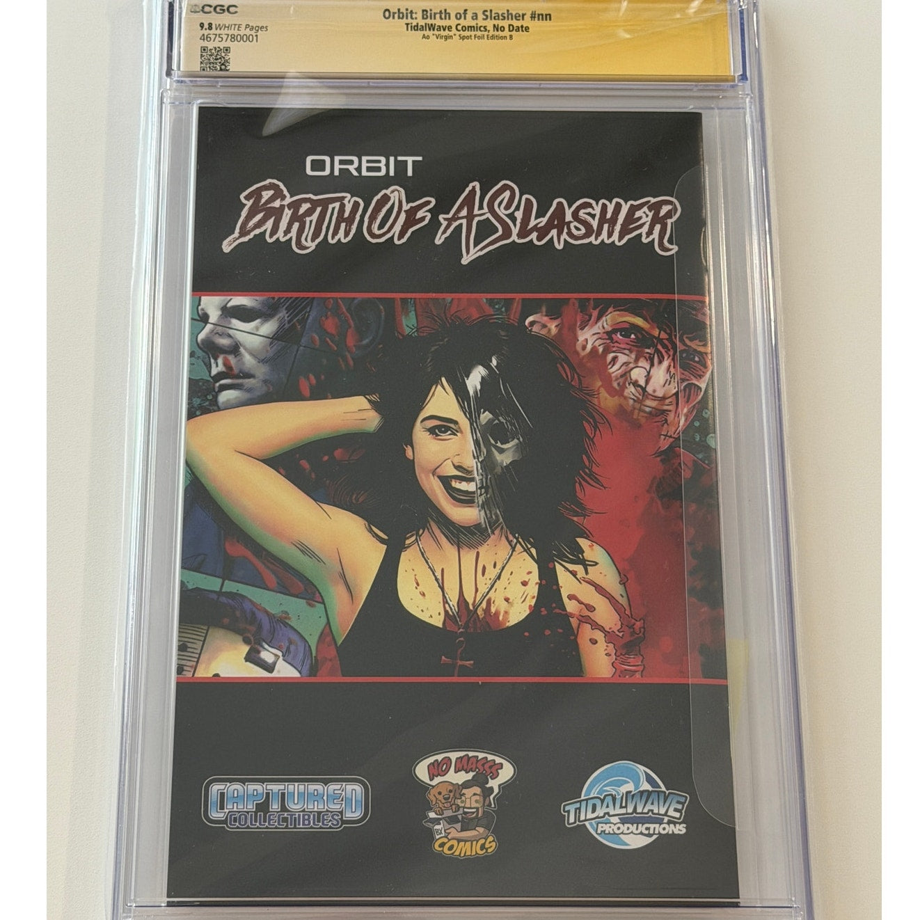 Orbit: Birth of a Slasher #nn 9.8 CGC S.S "PINHEAD" by DOUG BRADLEY