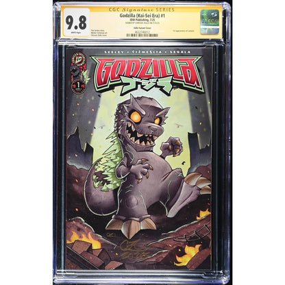 Godzilla (Kai-Sei Era) #1 (2025) - CGC 9.8 SS - Signed by Chrissie Zullo