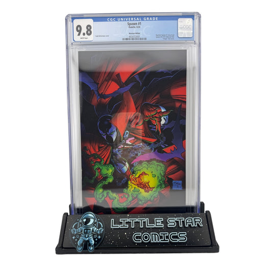 Spawn #1 (2024) - CGC 9.6 - Mexican Edition - Virgin Foil Cover