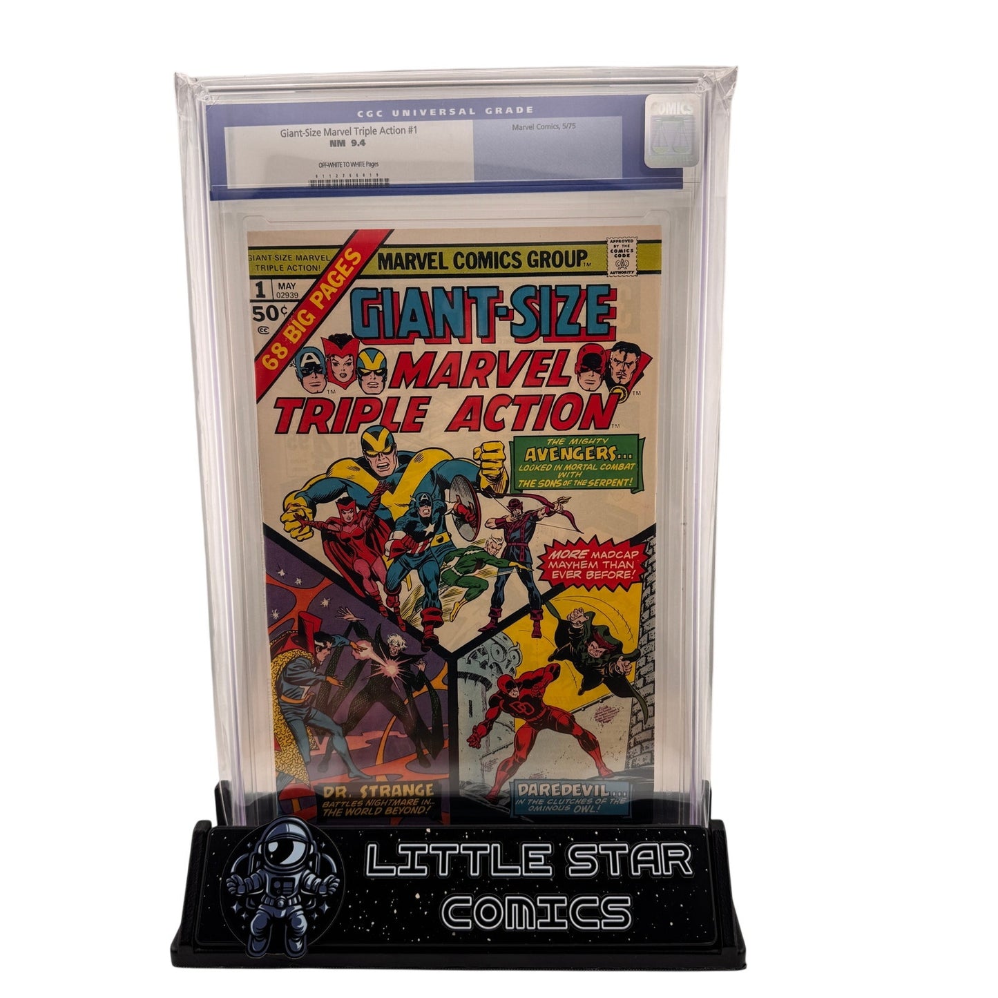 Giant-Size Marvel Triple Action #1 – CGC Universal Grade 9.4
