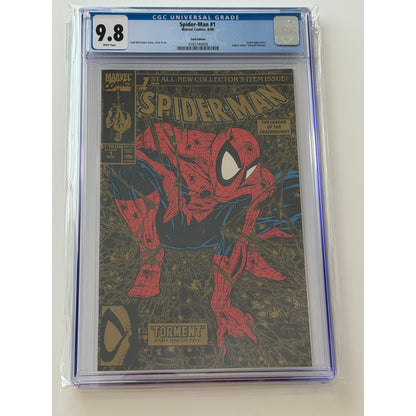 Spider-Man #1 9.8 CGC Universal Grade Gold Edition