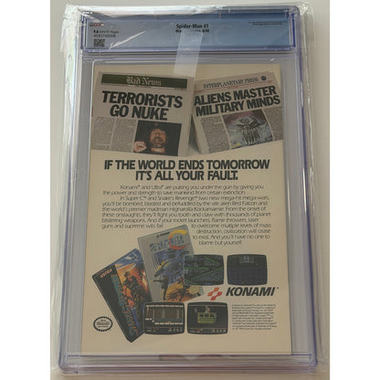 Spider-Man #1 9.8 CGC Universal Grade Gold Edition