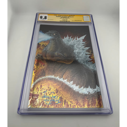 Godzilla: Facsimile Edition #1 - CGC 9.8 - Signed Josh Lymann