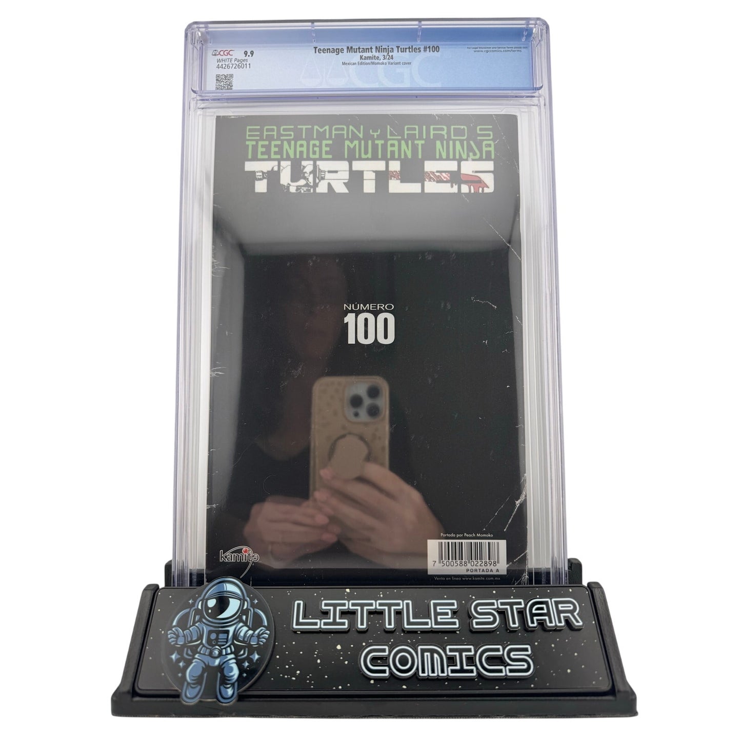 Teenage Mutant Ninja Turtles #100 - CGC 9.9 - Mexican Edition