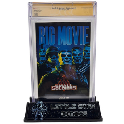 Star Trek Voyager Splashdown #4 CGC SS 9.0 - Double Signed by Jeri Ryan