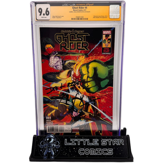 Ghost Rider #4 – CGC x JSA 9.6 – Signed by Gabriel Luna