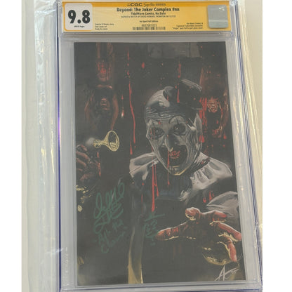 Beyond: The Joker Complex #nn 9.8 CGC S.S. David Howard Thornton Ao Spot Foil