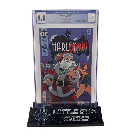 Harley Quinn #35 – CGC 9.8 – SamanthArt Silent Knight Santa Variant