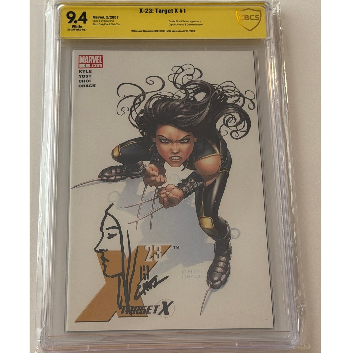 X-23: Target X #1  9.4 CBCS MIKE CHOI