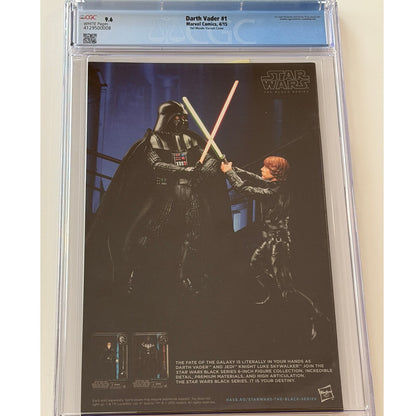 Darth Vader #1 9.6 CGC Universal Grade  Del Mundo Variant Cover