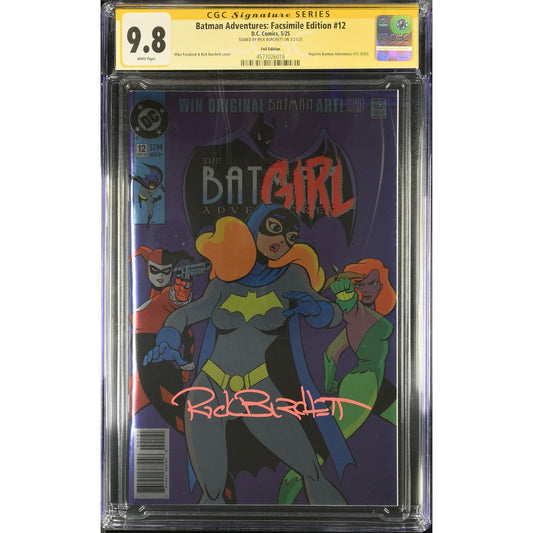 Batman Adventures: Foil Edition #12 (2025) - CGC 9.8 - Signed Rick Burchett