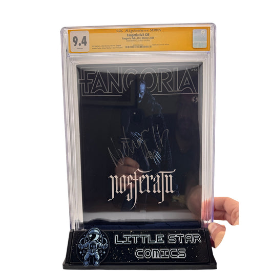 Fangoria #v2 #26 - Nosferatu - CGC SS 9.4 - Signed by Nicholas Hoult