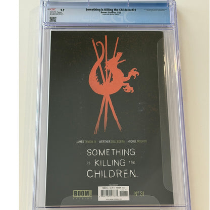 Something Is Killing The Children #31 9.9 CGC Universal Grade Frisón Foil Sketch