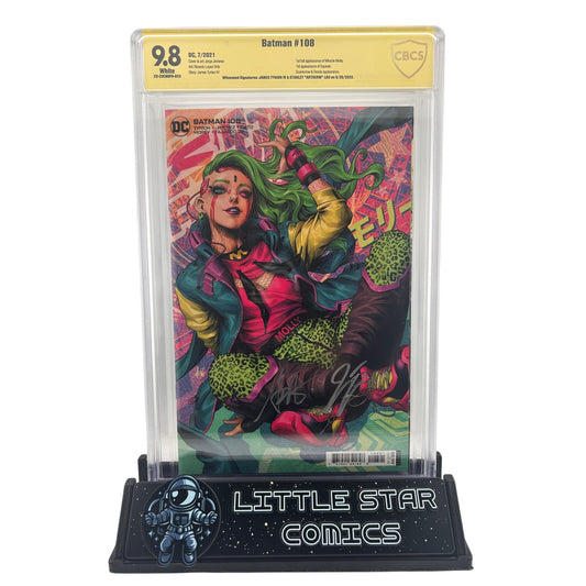 Batman #108 CBCS 9.8 Signed by Tynion & Artgerm – 1st Miracle Molly