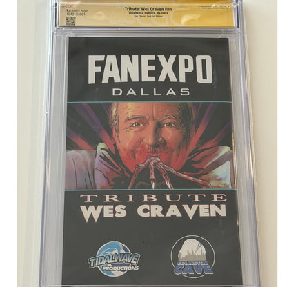 Tribute: Wes Craven #nn 9.8 CGC S.S. RAYMOND G. & "FREDDY KRUEGER" by ROBERT E.
