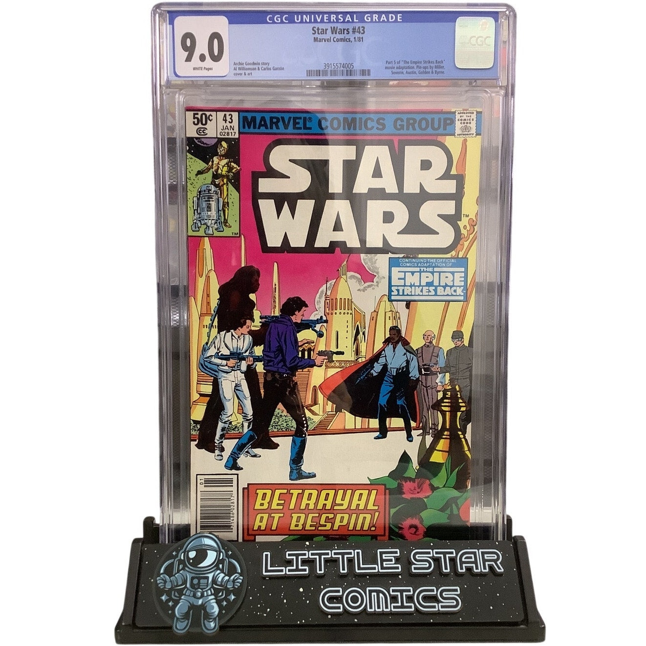 Star Wars #43 CGC 9.0